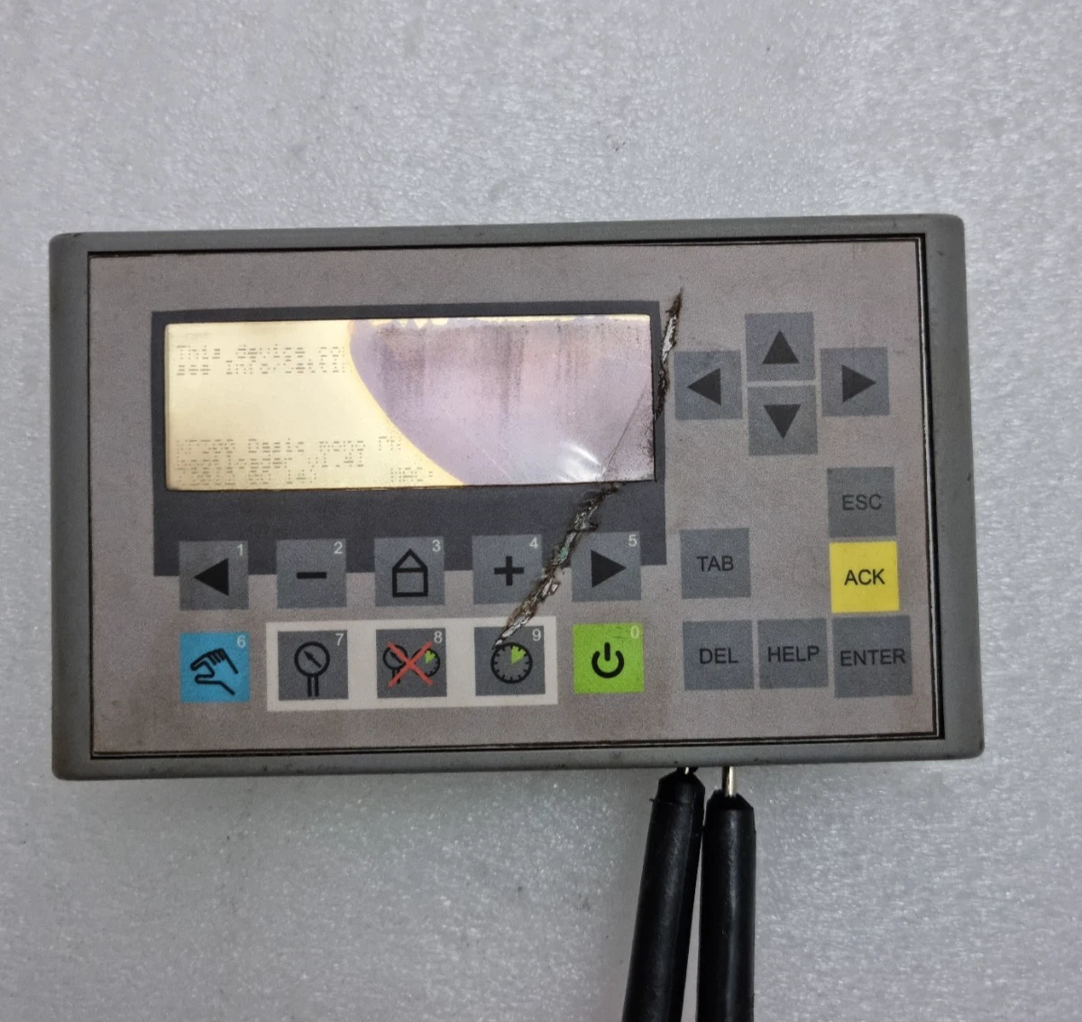 Siemens KP300 Basic Mono PN 6AV6647-0AH11-3AX0 Hmi Basic Panel For Parts